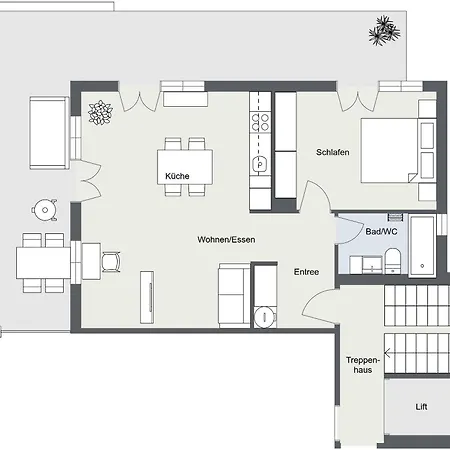 Homely - Naehe Terminal شقة جريندلوالد